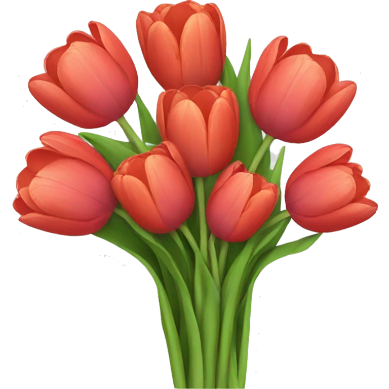 Bouquet of tulips emoji