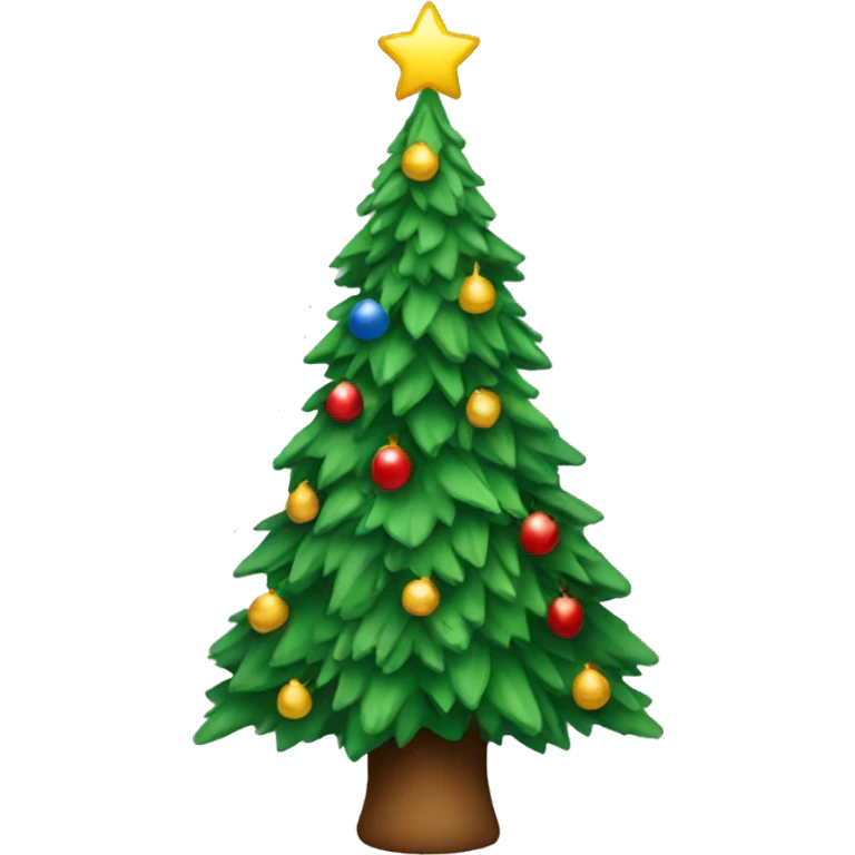 xmas tree emoji