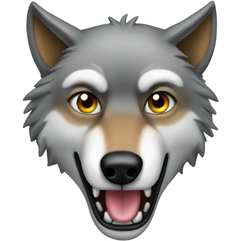 wolf emoji