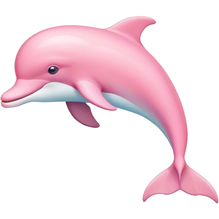 Pastel-pink-colors-dolphin emoji