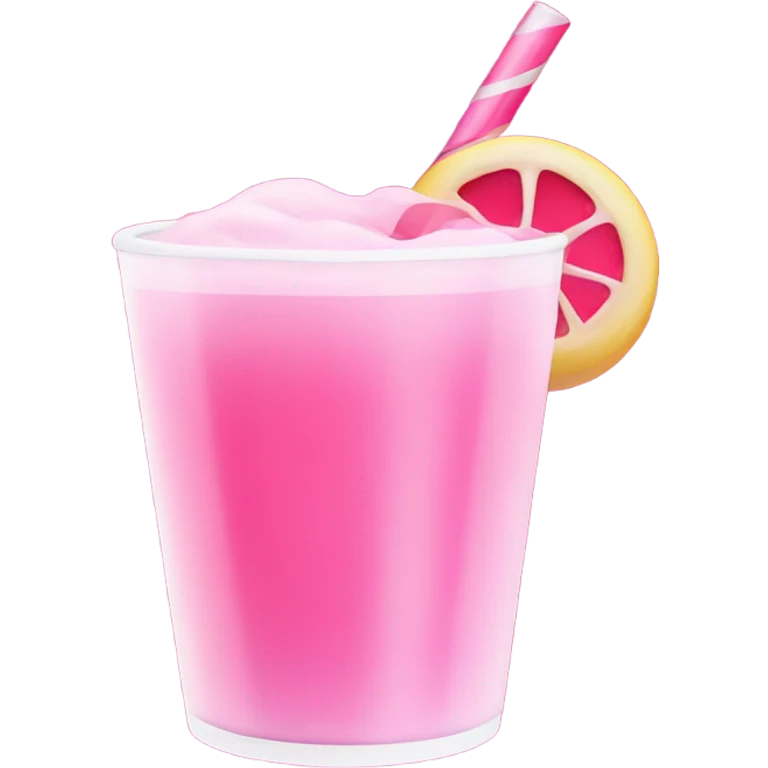 pink drink emoji