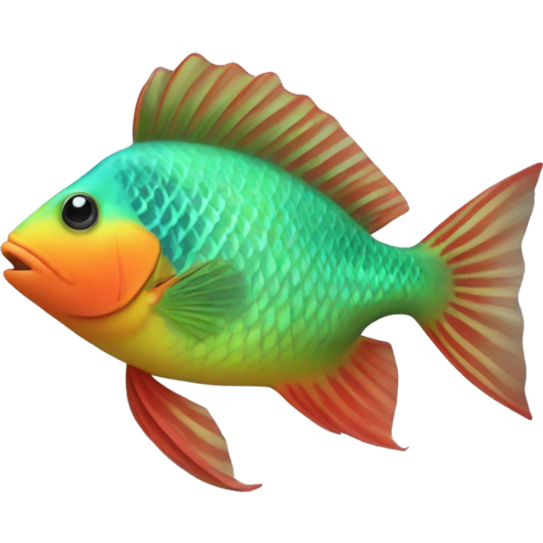 Parrot fish emoji