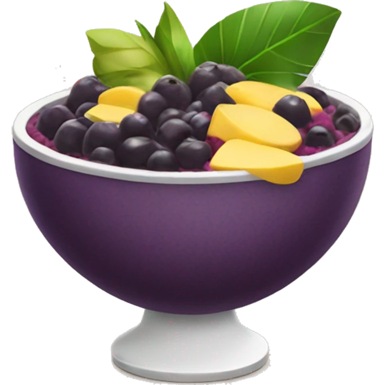acai bowl emoji