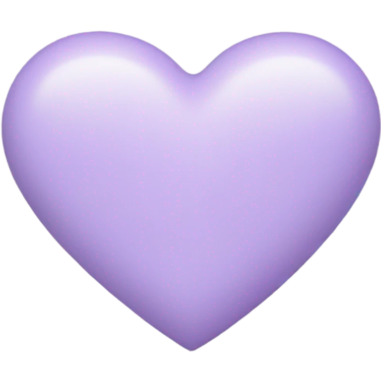 Lilac heart emoji