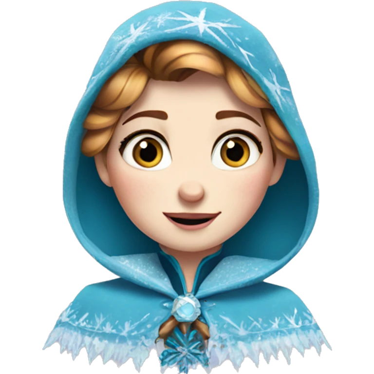 Frozen Anna emoji