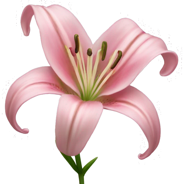 light pink lilium emoji