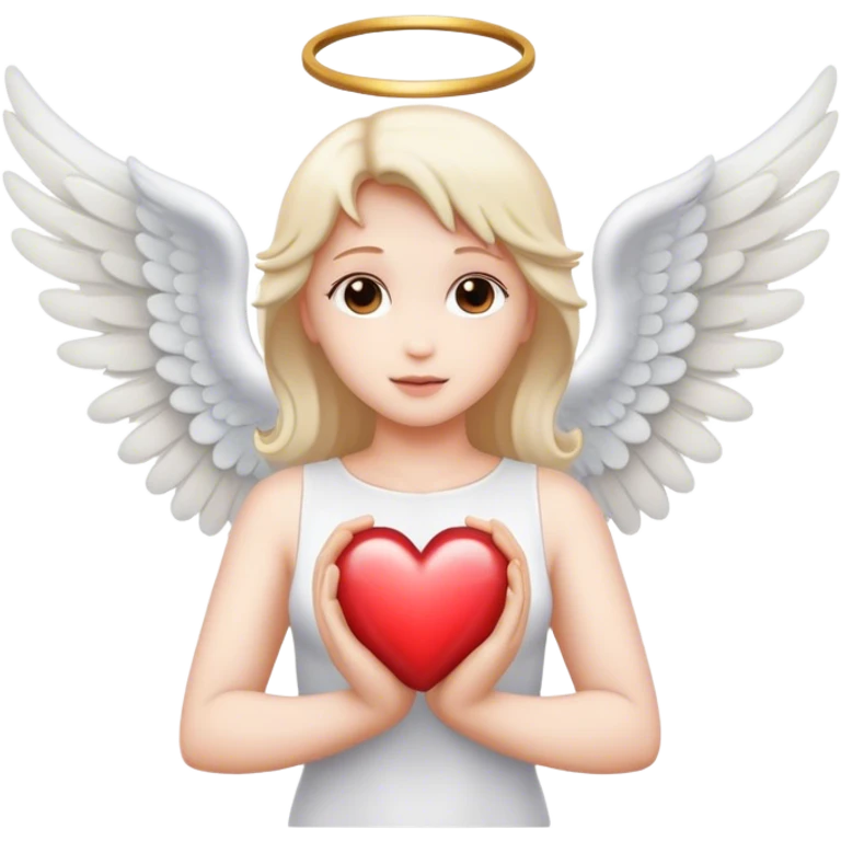 heart with angel wings emoji