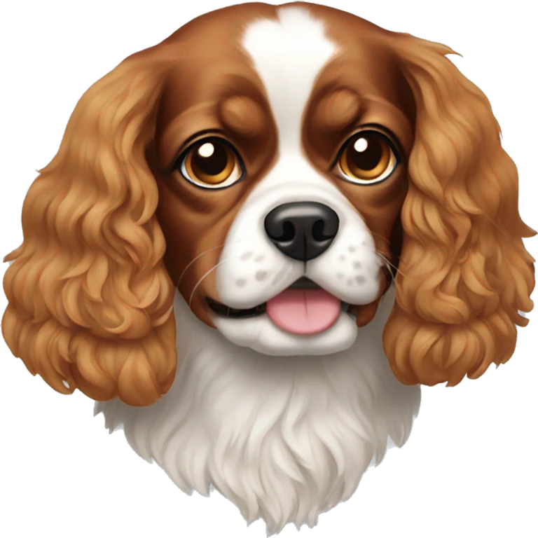 Cavalier dog emoji