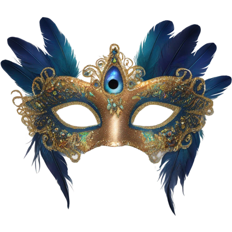 Masquerade eye mask  emoji