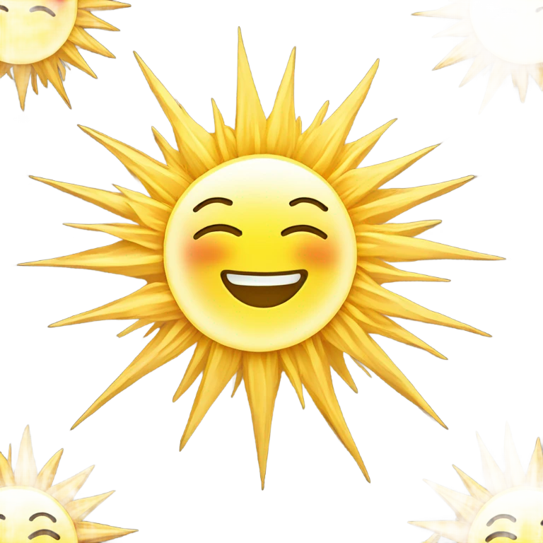 Sun emoji