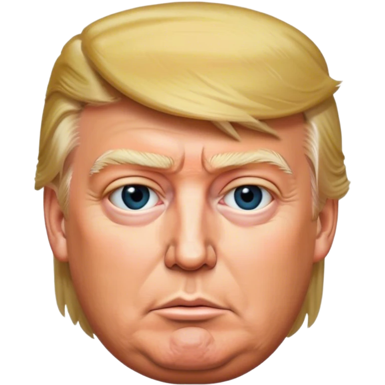 photorealistic Donald Trump emoji
