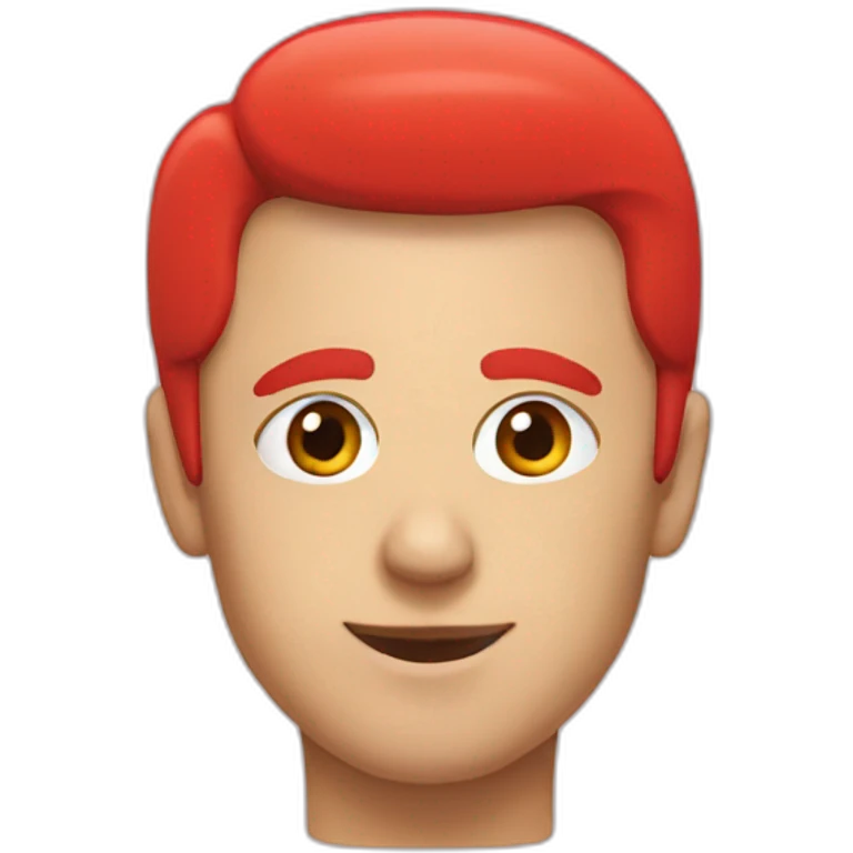 red wc emoji