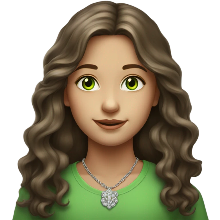 realistic portrait of girl emoji