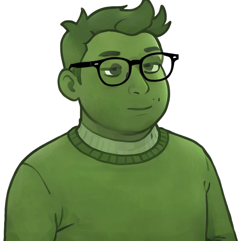 male with glasses indoors emoji