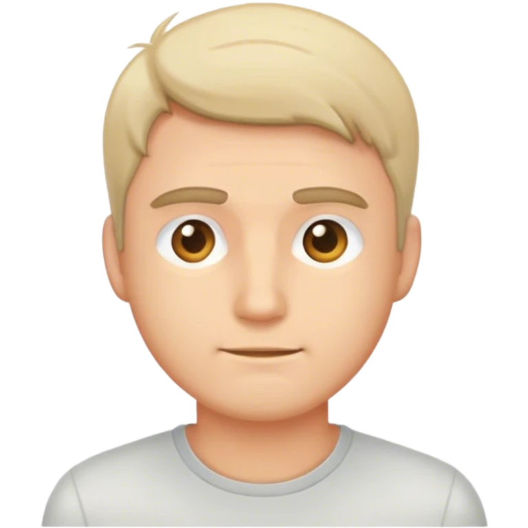 casual portrait of a man emoji