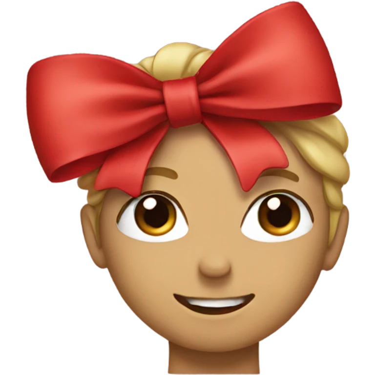 red bow emoji