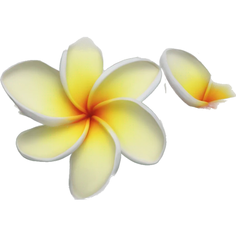 Frangipani emoji