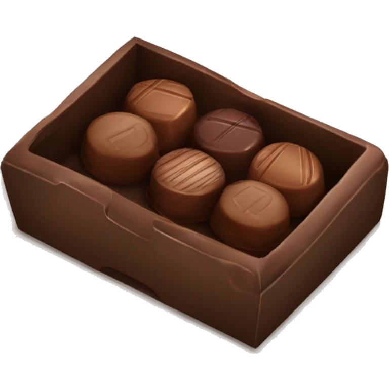 cute box of chocolates  emoji