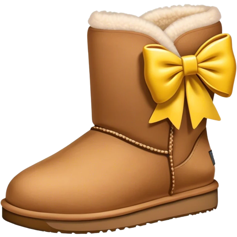 uggs with bow emoji