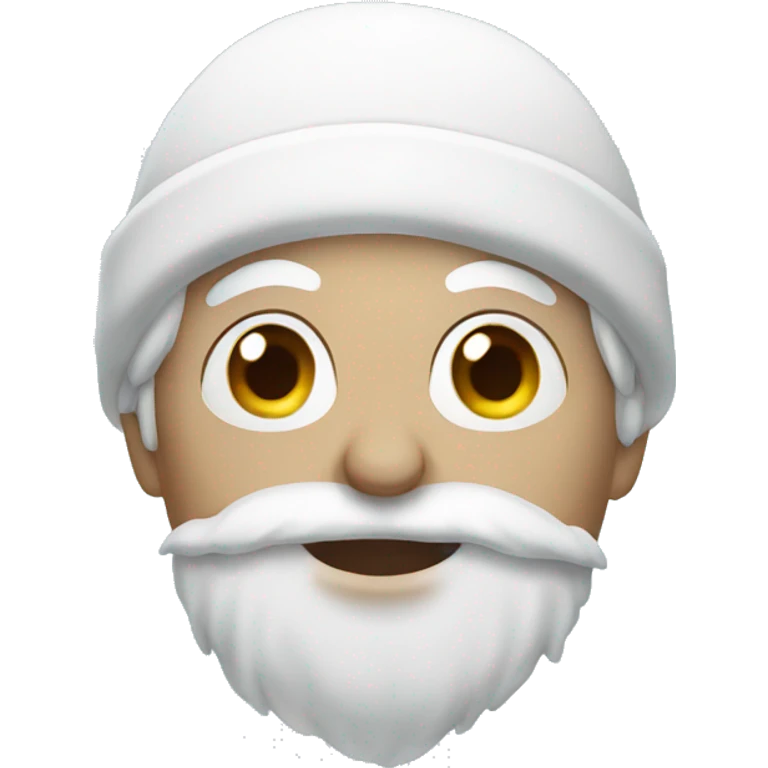 Snow emoji