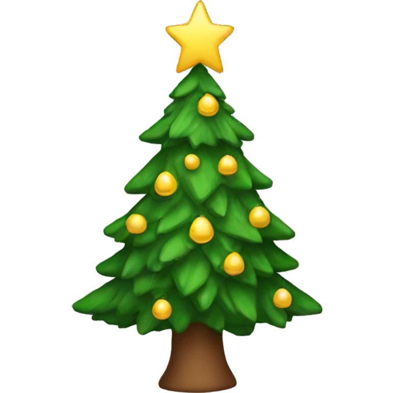 Xmas tree emoji