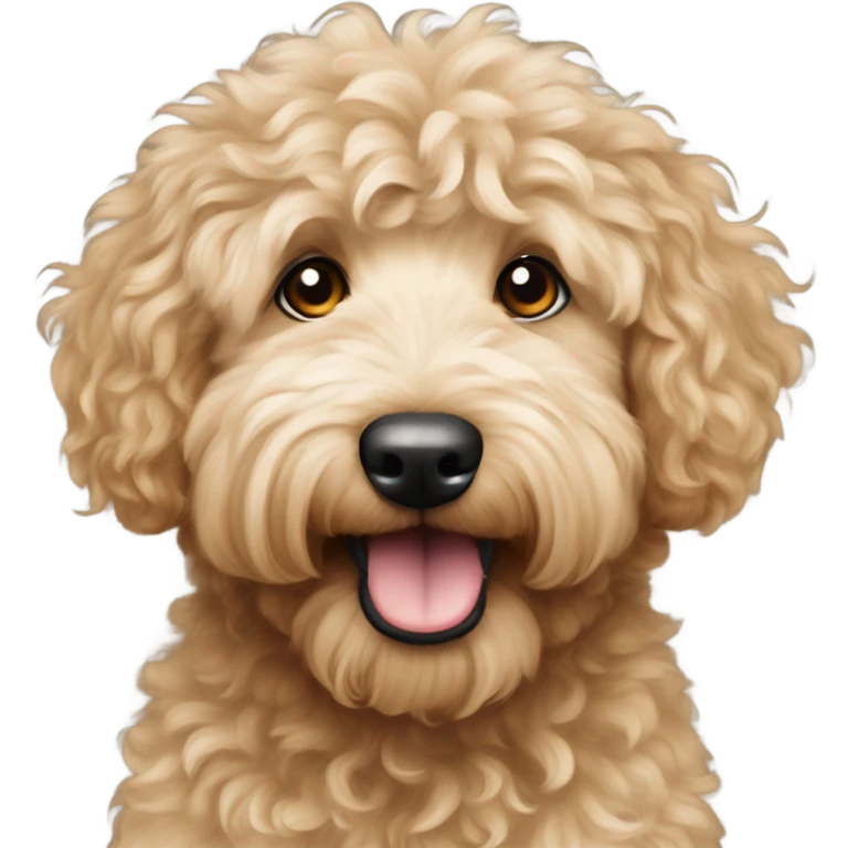 Goldendoodle  emoji