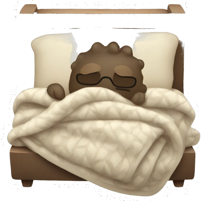 Cozy blanket emoji