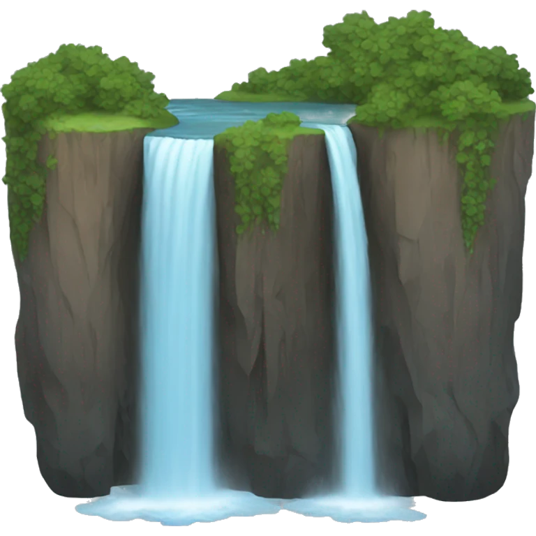 Waterfall emoji