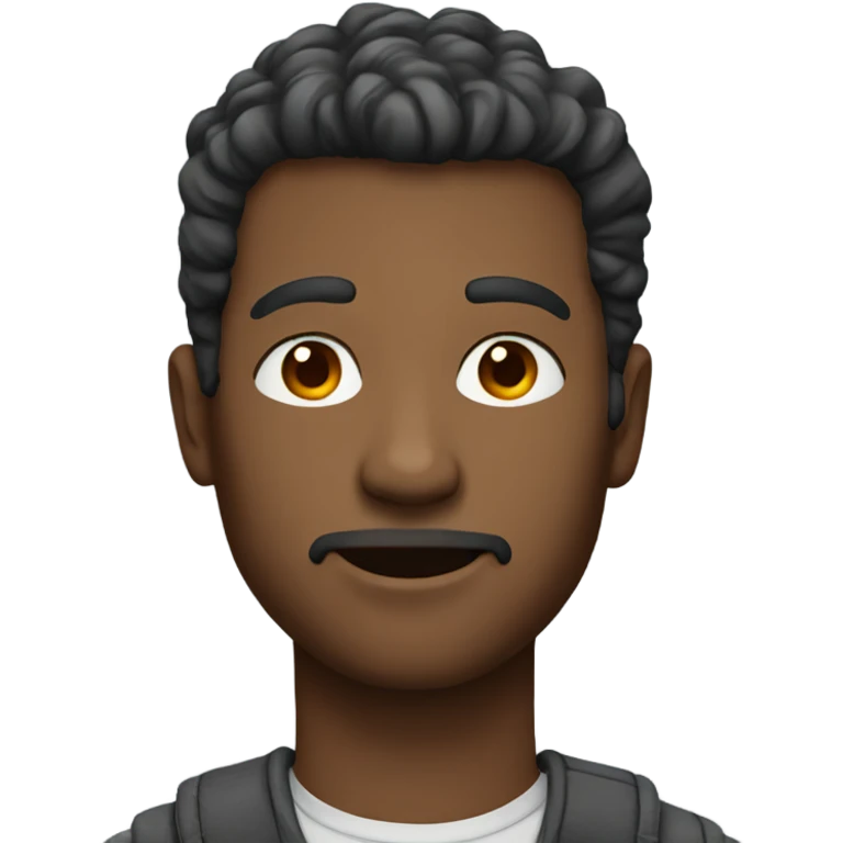 casual male style portrait emoji