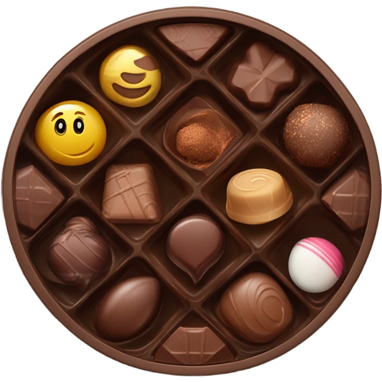 box of chocolates emoji