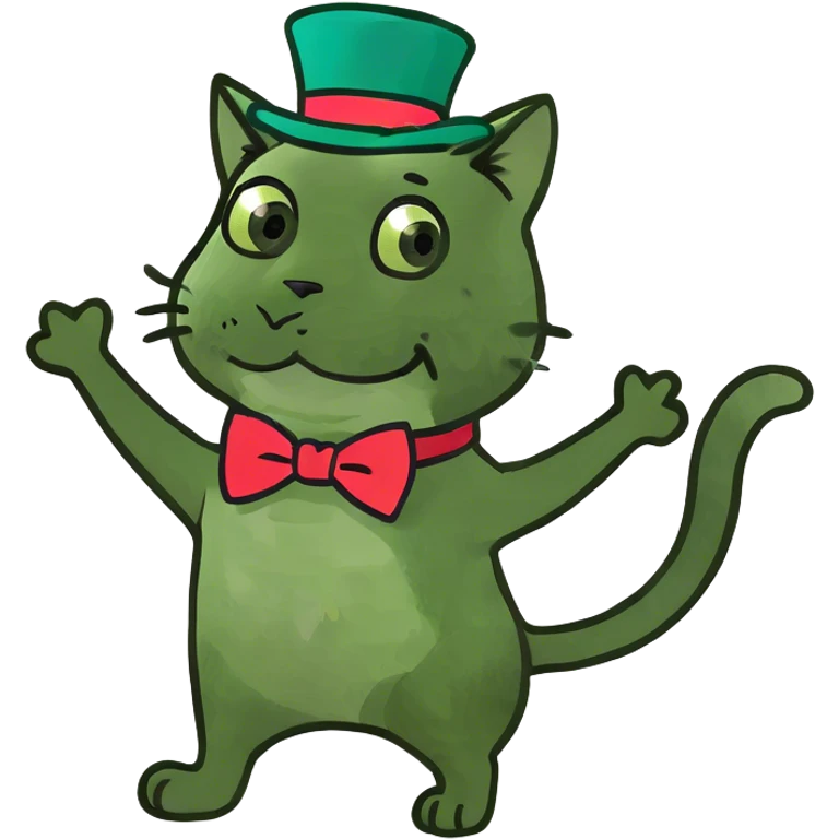 dancing cat emoji