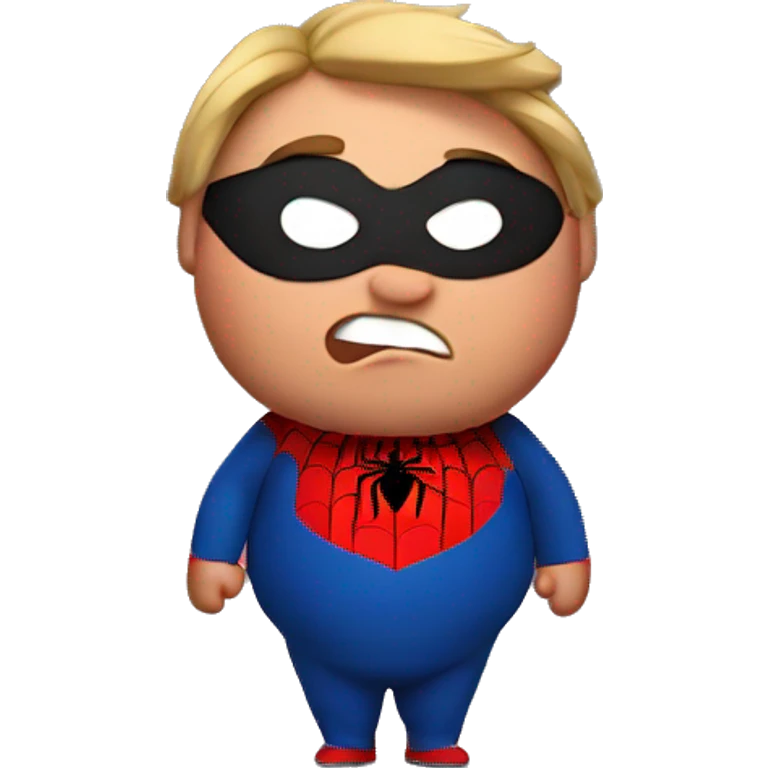 Fat fat fat spiderman emoji