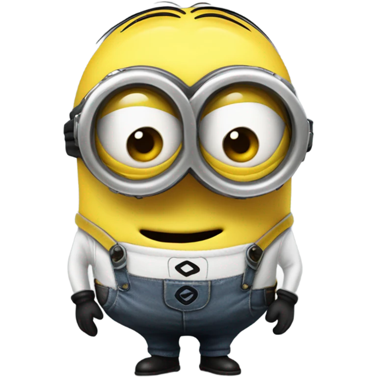 Minion biting his lip emoji