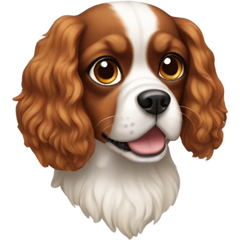 dog cavalier emoji
