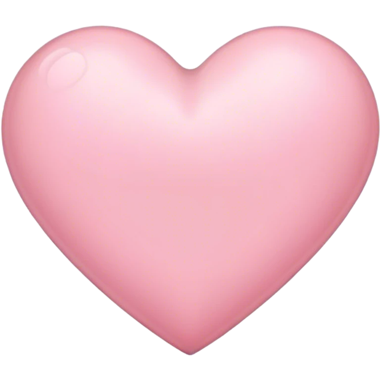 light pink heart  emoji