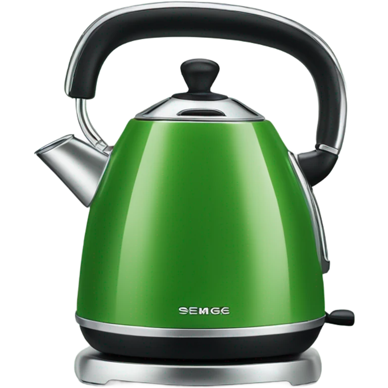 Smeg move green kettle  emoji