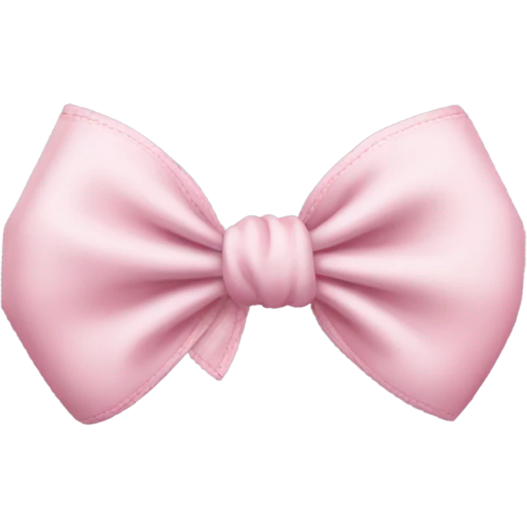 Baby pink bow emoji