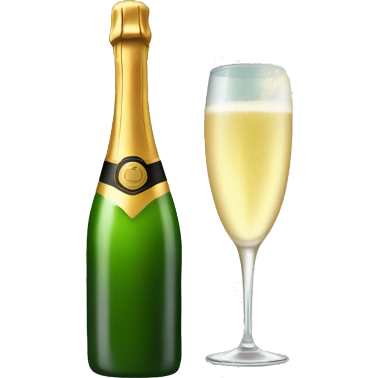 Jet champagne new years 2025 emoji