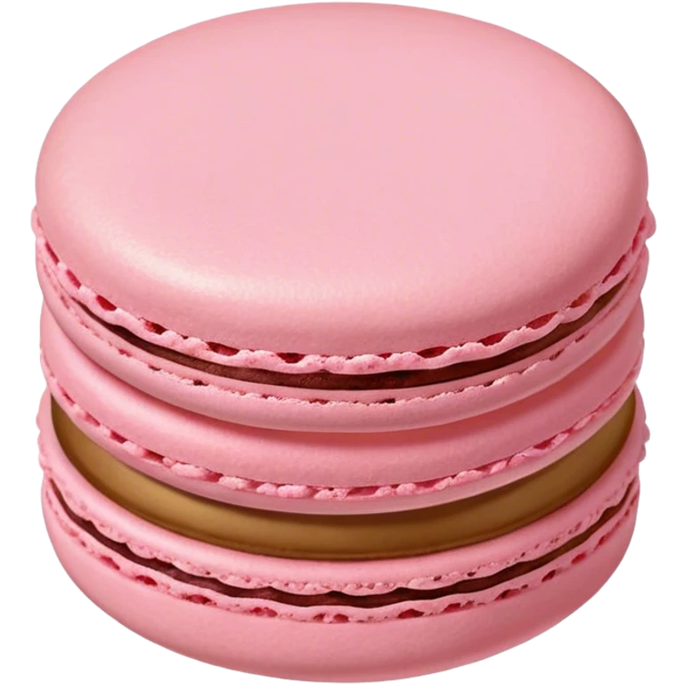 Light pink macaron emoji