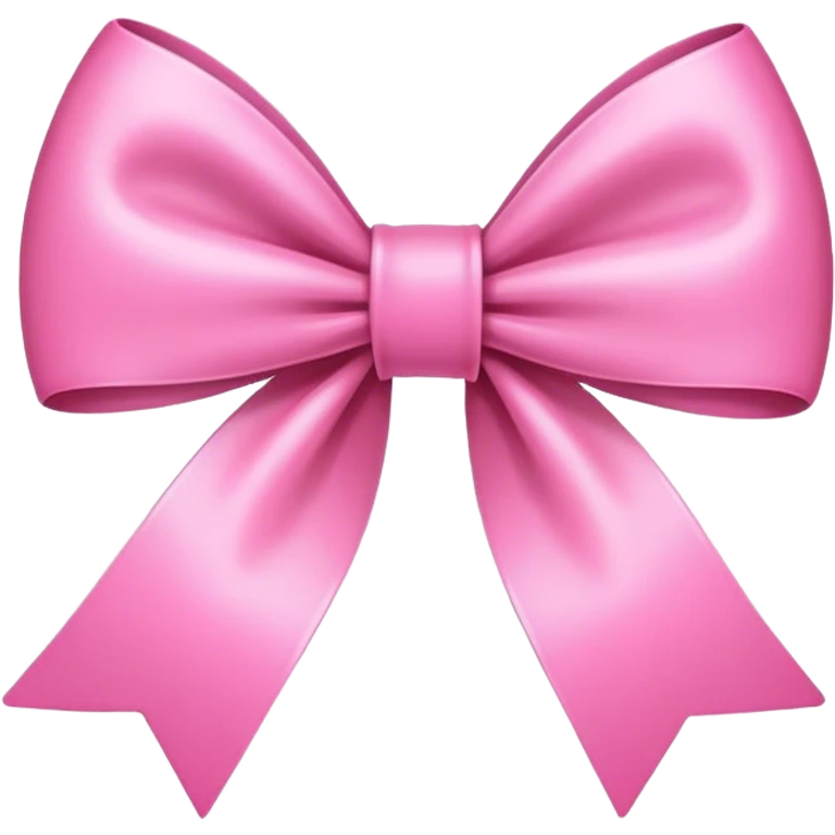 Pink bow  emoji