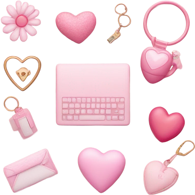Pink aesthetic emoji