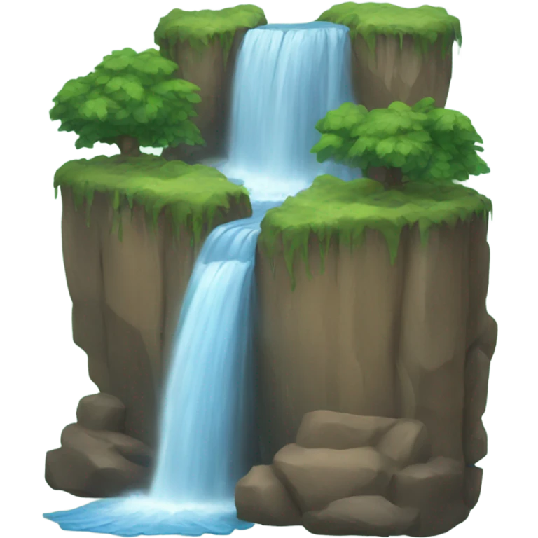 waterfall emoji