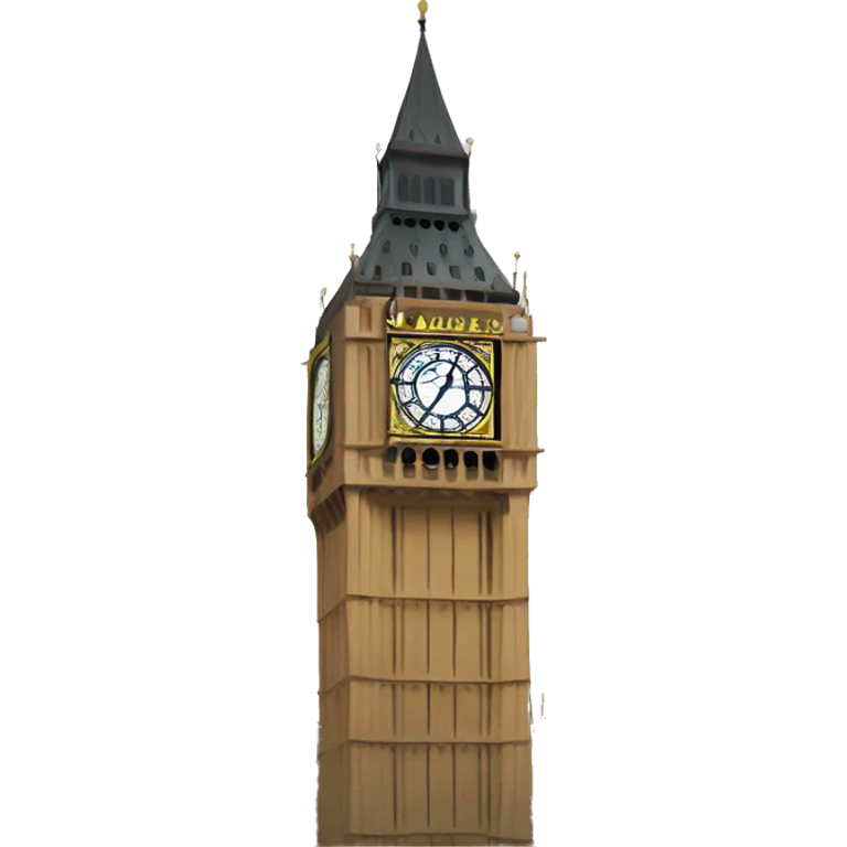London Big Ben  emoji