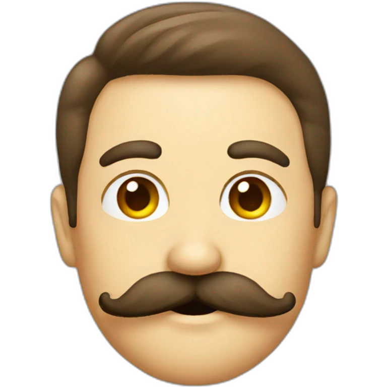 mustache emoji