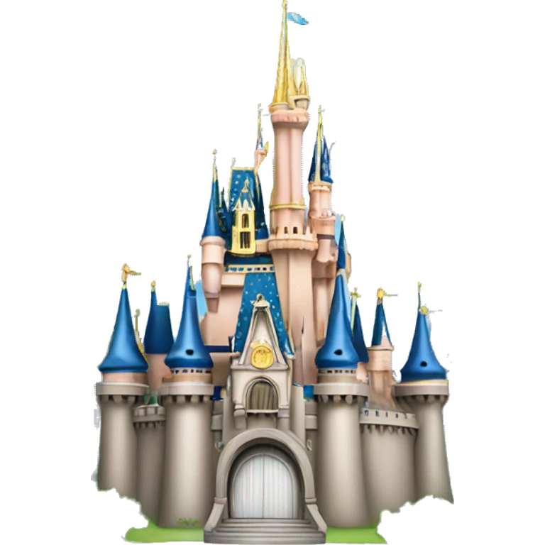 Cinderella castle emoji
