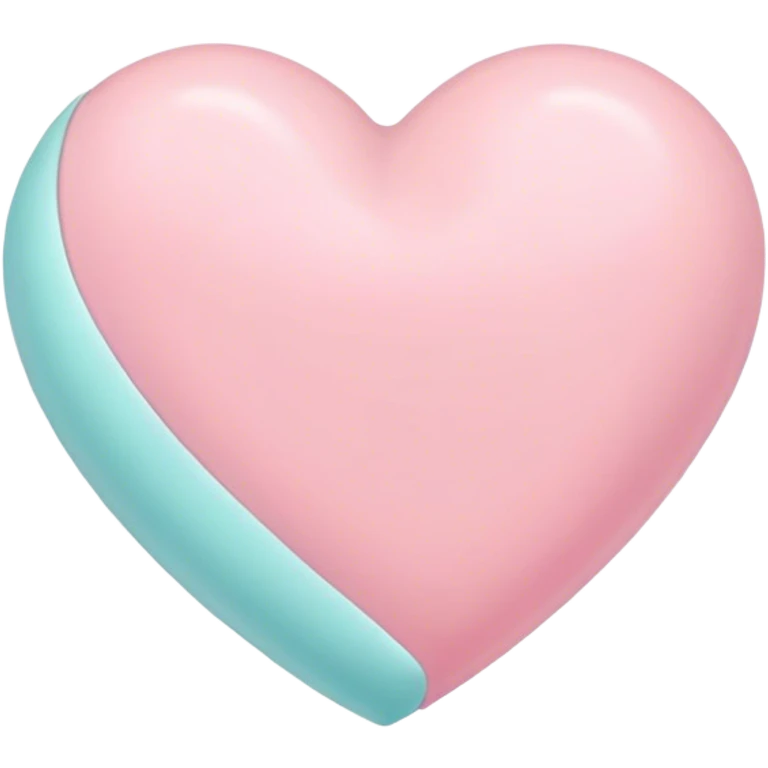 pastel heart emoji