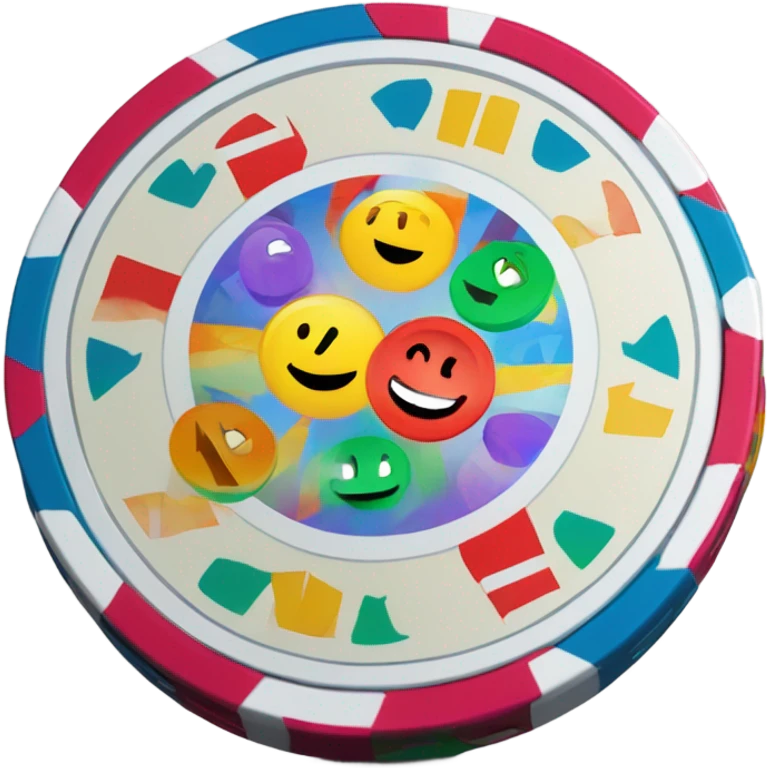poker chip emoji