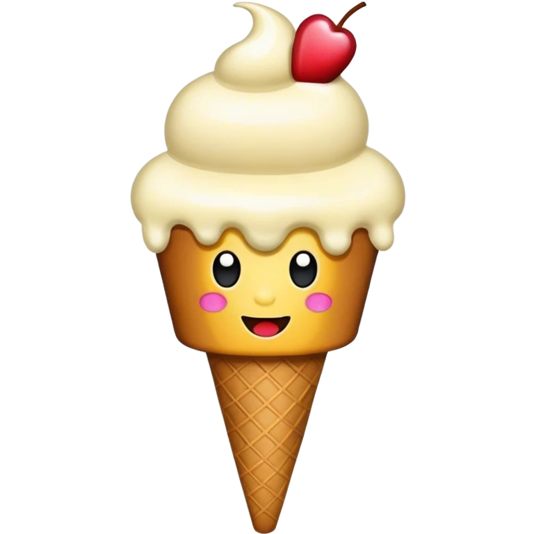 Ice cream emoji