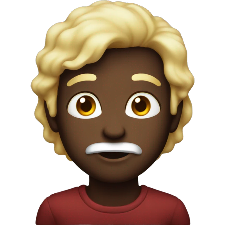 dark red emoji