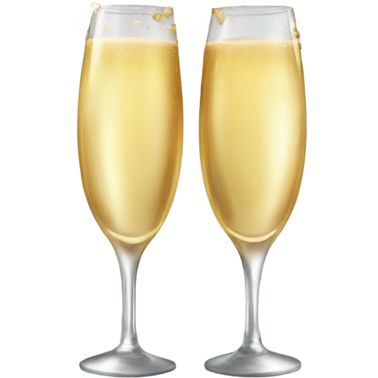 2025 New Years Eve Champagne emoji
